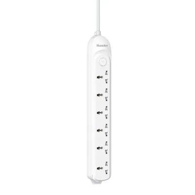 Huntkey DMA601 6 Port Child Protective Shutter Power Strip