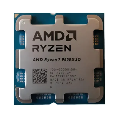 AMD RYZEN 7 9800X3D 8-Core 4.7GHz (5.2 GHz Max Boost) 104MB Cache AM5 Desktop Processor , Tray