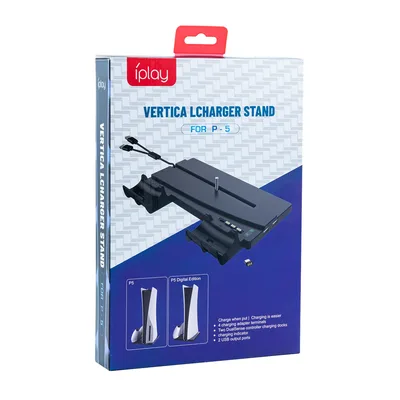 iplay VERTICAL CHARGER STAND FOR PS5 DE/UHD (HBP-269)