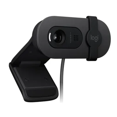Logitech BRIO 90 - 1080P Full HD Webcam, RightLight 2, Integrated Privacy Cover, Omnidirectional Microphone, USB-A Plug-and-Play