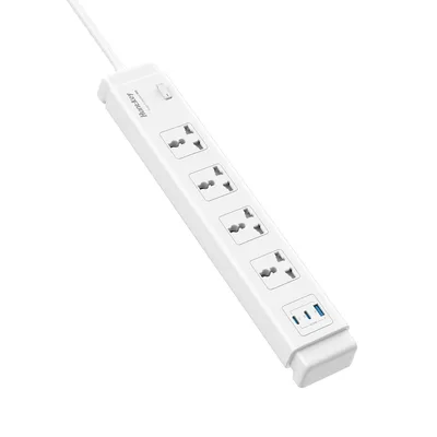 Huntkey SZC417 5 Outlets USB Type-C Universal Standard Power Strip 3M