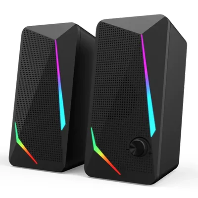 KONKA KF30 Speaker, Wired Computer Speaker, Portable Laptop Desktop Home Use, Small Subwoofer, High-quality
