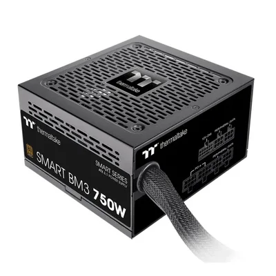 Thermaltake Smart BM3 750W 80Plus Bronze ATX 3.1 & PCIE 5 Ready Semi-Modular Power Supply