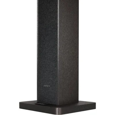 Aiwa TSBT-270BK: True Wireless Bluetooth Sound Tower (50W, Bluettoh 5.0, True Wireless Stereo, USB MP3 Player, Audio-In) Colour: Black