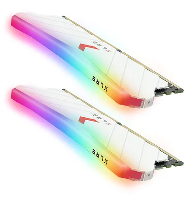 PNY XLR8 Gaming 16GB (2x8GB) DDR4 DRAM 3200MHz (PC4-25600) CL16 1.35V RGB Dual Channel Desktop Memory White Edition