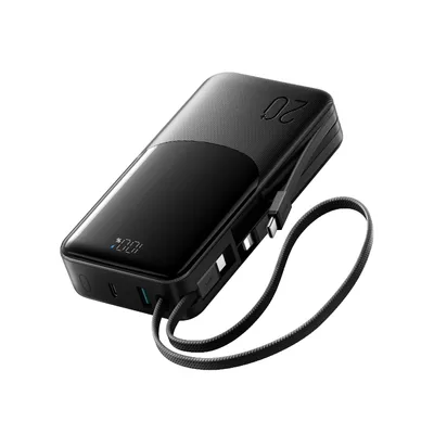 JOYROOM JR-PC2 20000mAh 22.5W Power Bank with 3 Built-in Cables