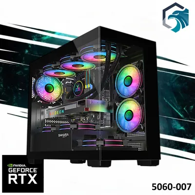 EC Power 5060-007 Gaming PC NEW 14Gen Core i7-14700F 20-Cores w/ Nvidia RTX 5060 8GB DDR7 & Advanced Air Cooler