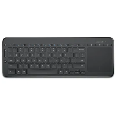Microsoft N9Z-00019 Wireless All -In-One Media Keyboard Black ( Arabic )