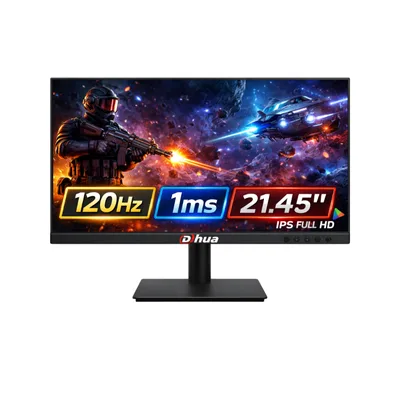 DAHUA 22" LED LM22-A211Y IPS panel 1920x1080 (FHD) 1000:1 1ms 250  120HZ HDMI & VGA Black