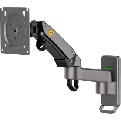 NB North Bayou TV Monitor Wall Mount Bracket Full Motion Articulating Swivel for 17-35" Monitors (Load Capacity from 4.4 to 22lbs) Double Extension F150-B