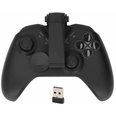 Redragon FORGE G711 Bluetooth, 2.4GHz Wireless, USB-C Game Controller Rechargable Up to 8 hours For PCs, N-Switch, PS3/PS4, iOS, Android - Black