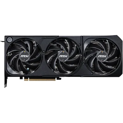 MSI GeForce RTX 5070 Ti SHADOW 3X OC 16GB GDDR7 256-Bit Memory, 2482 MHz Boost Clocks, 8960 CUDA Cores, 28 Gbps Memory Speed, PCI Express Gen 5