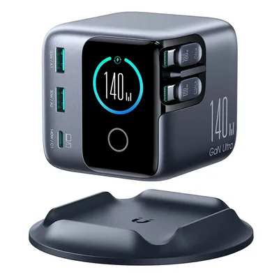 JOYROOM PODIX 140W 5-Port Desktop GaN Charger-Dark Gray