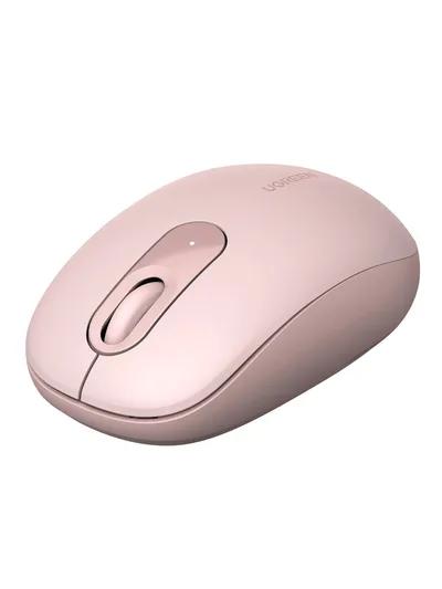 UGREEN MU105 Wireless Mouse 2.4G with USB Receiver Cherry Pink