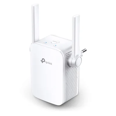 TP-Link TL-WA855RE, Single Band 300Mbps RJ45 Wireless Range Extender, Wi-Fi Booster, Broadband/Wi-Fi Extender, Hotspot with 1 Ethernet Port, Plug and Play, Access Point Mode, 2 External Antennas,White