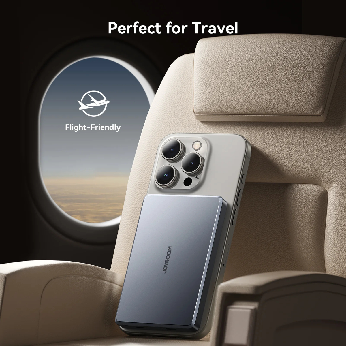 JOYROOM JR-PBM08 Pro 20W Ultra-Slim Magnetic Wireless Power Bank 10000mAh