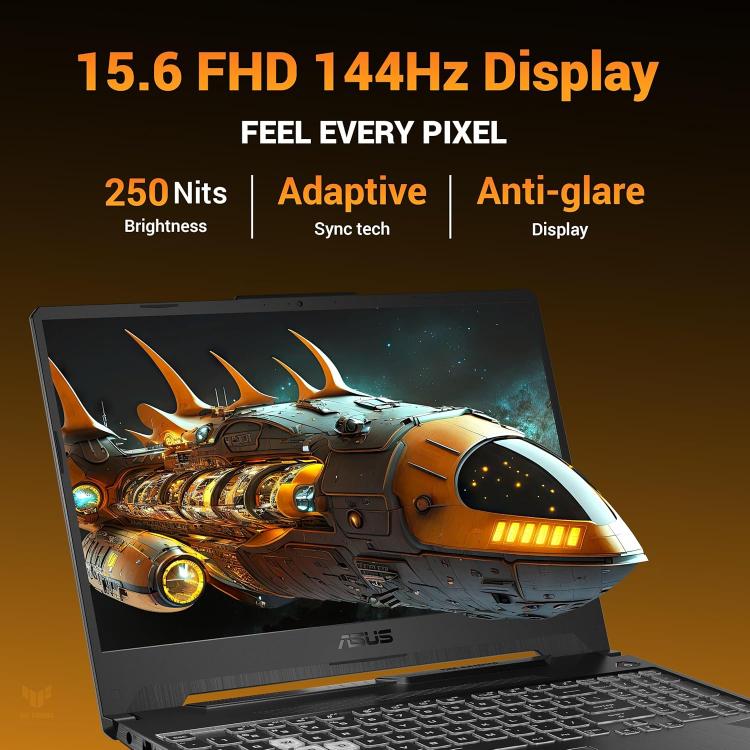 ASUS TUF A16 (2025) AMD Ryzen 7 7445HS, Gaming Laptop Nvidia RTX 4050 6GB DDR6 & IPS 144Hz Display 16" Mecha Gray Windows 11 Home