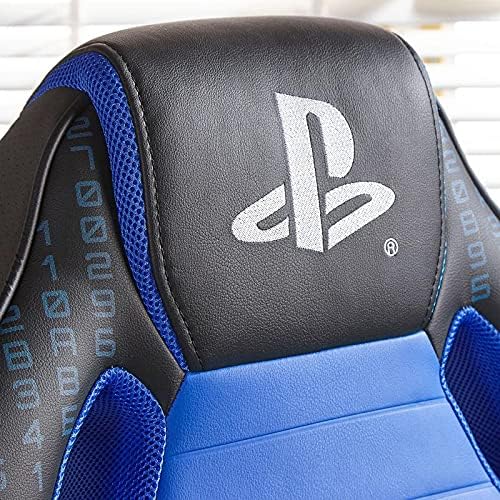 X Rocker Playstation Legend 2.1 Pedestal Gaming Chair with 2.1 Sound System, Vibration & Bluetooth