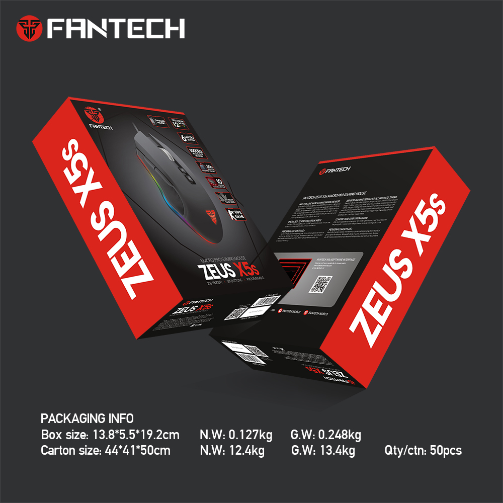 FANTECH X5S ZEUS GAMING MOUSE