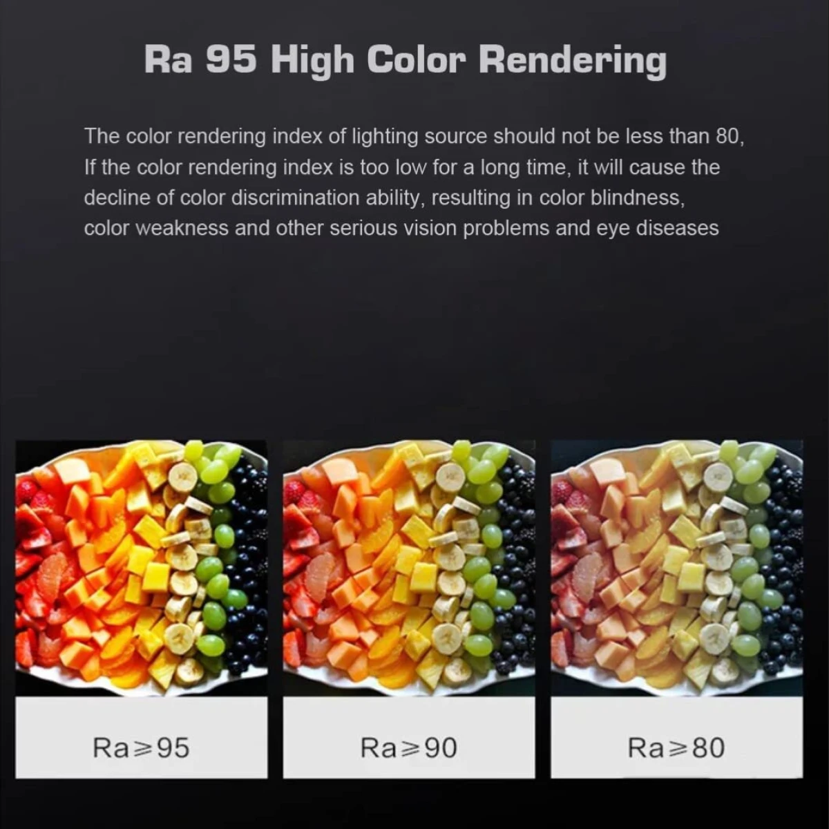 Redragon GML-113 Beryl Monitor Light E-Reading LED Computer Screenbar Lamp w/6-Level Hue Dimming Sticker-Free