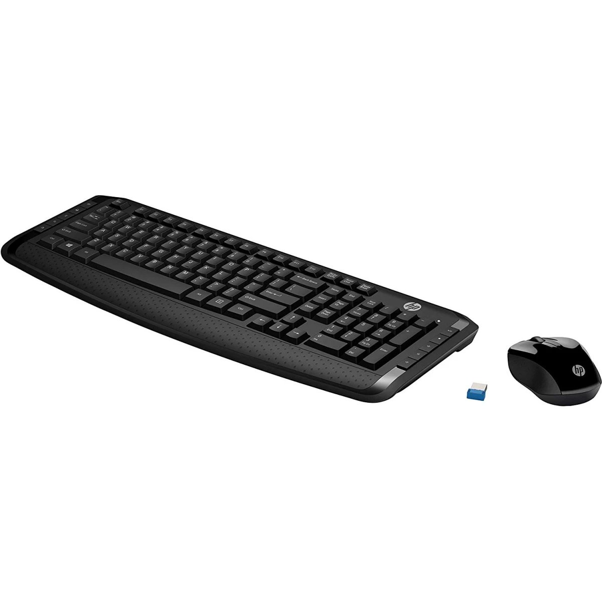 HP 300 Wireless Keyboard and Mouse Combo Arabic / English Layout - Black