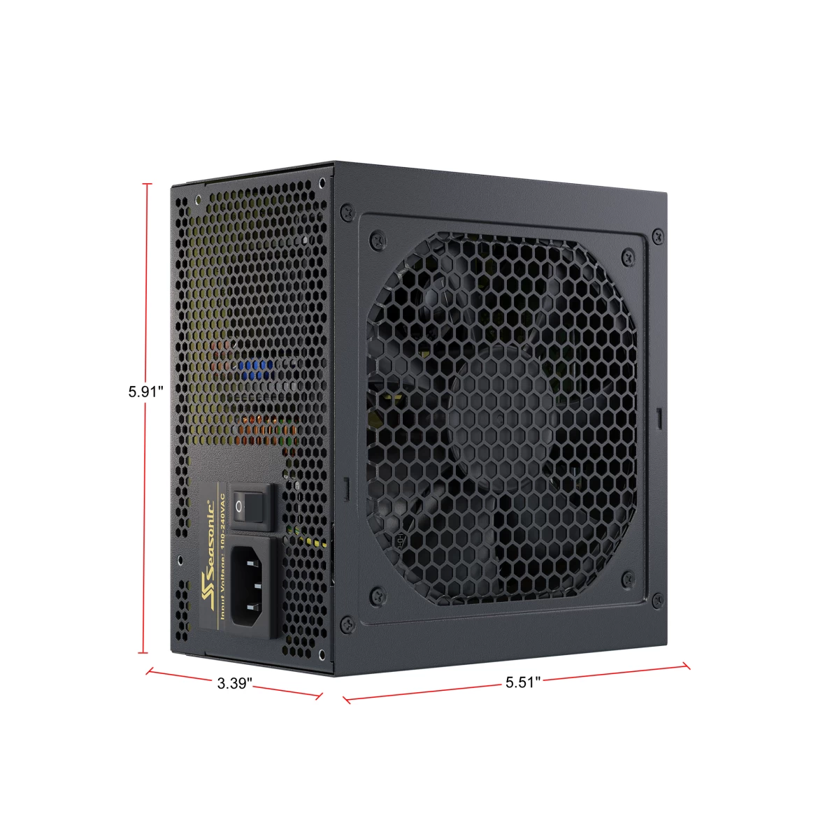 Seasonic CORE GX-650 650W 80+ Gold Full-Modular Fan Control Silent & Cooling Mode