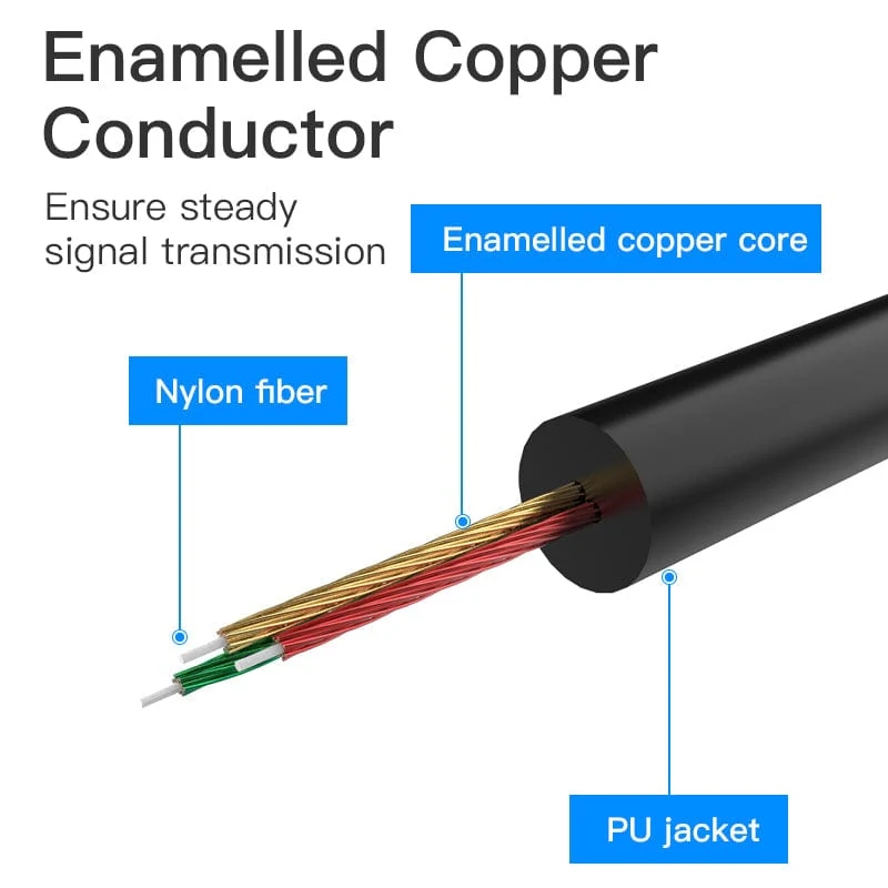 Vention Type-C to 3.5mm Male Spring Audio Cable phone