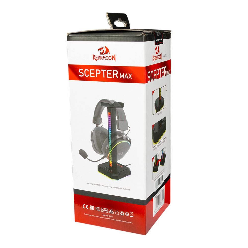 Redragon Scepter Max HA313 RGB Gaming Headset Stand