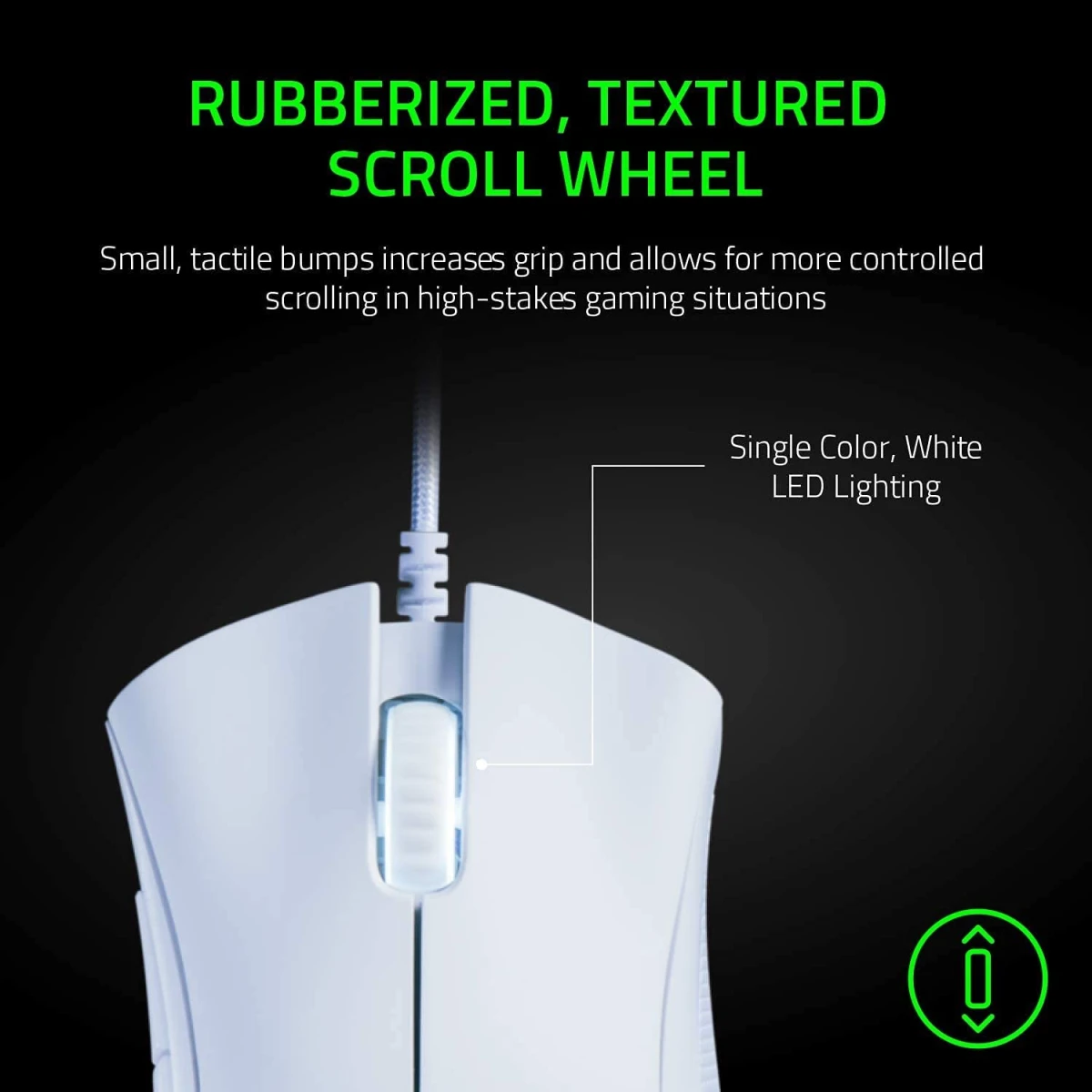 Razer DeathAdder Essential Optical Wired 5 Button USB - White Edition