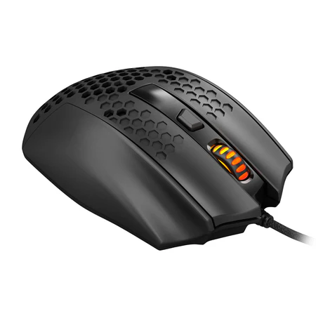 Redragon M722 Bomber Ultra-Lightweight Wired Gaming Mouse 12400DPI 7 Buttons Programmable - Black