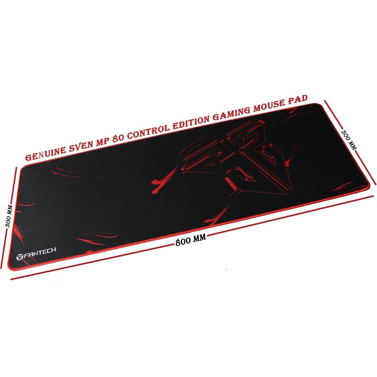 FANTECH MP80 Sven Premium Professional Gaming Mouse Pad - Size 800x300x3 - For Keyboard & Mouse