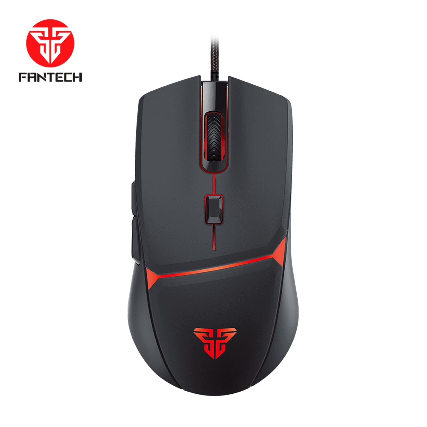 Fantech P51 5-in-1 Keyboard Combo with Mouse + Mousepad + Headset + Headset stand Black