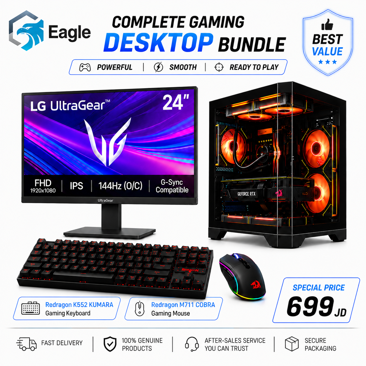EC Power 3050-115 Gaming Bundle