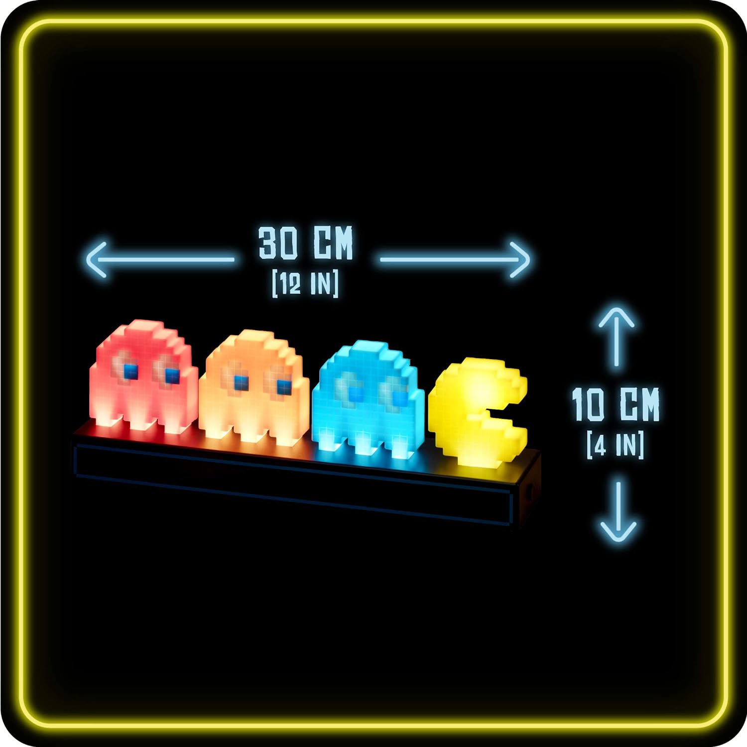Pac Man and Ghosts Light, Pac Man Collectable Figure Lamp