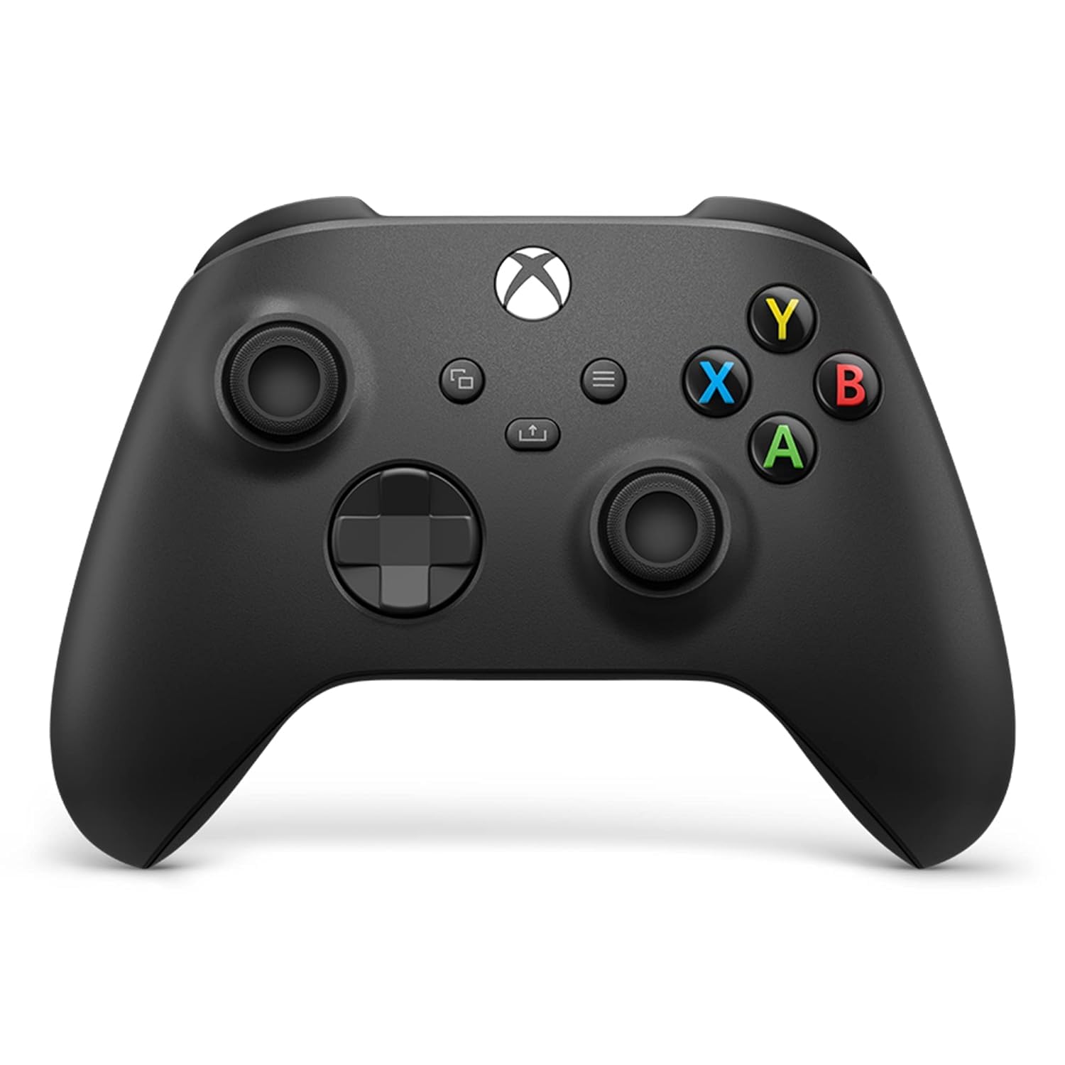 XBOX Core Wireless Gaming Controller – Robot Black– Xbox Series X|S, Xbox One, Windows PC, Android, and iOS-Black