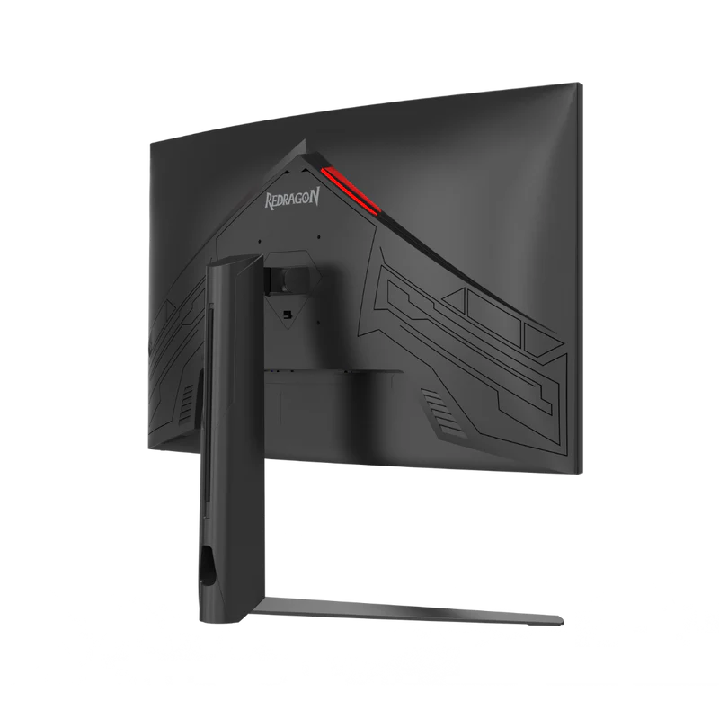 REDRAGON GAMING MONITOR Q2712RVC 27" Fast VA ,1500R Curved ,HDR support , Quad HD (2560 x 1440) resolution (2K) ,180Hz 1ms Adjustable Stand, RGB Light