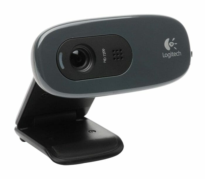 Logitech C270 HD Webcam Built-in Mic, USB 2.0