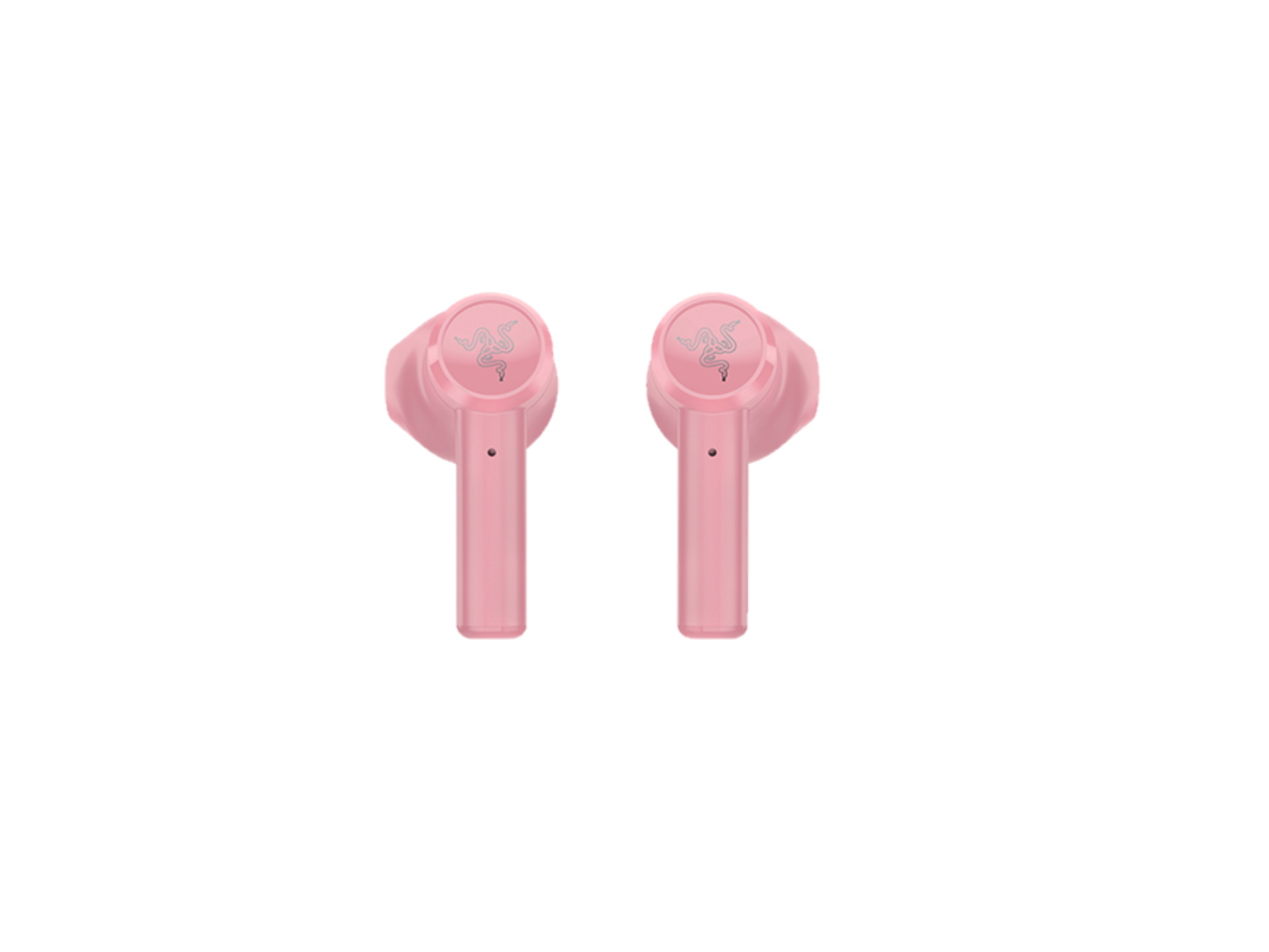 Razer Hammerhead True Wireless Bluetooth Gaming Earbuds: 60ms Low-Latency - IPX4 Water Resistant - Bluetooth 5.0 Auto Pairing - Touch Enabled - 13mm Drivers - Quartz Pink