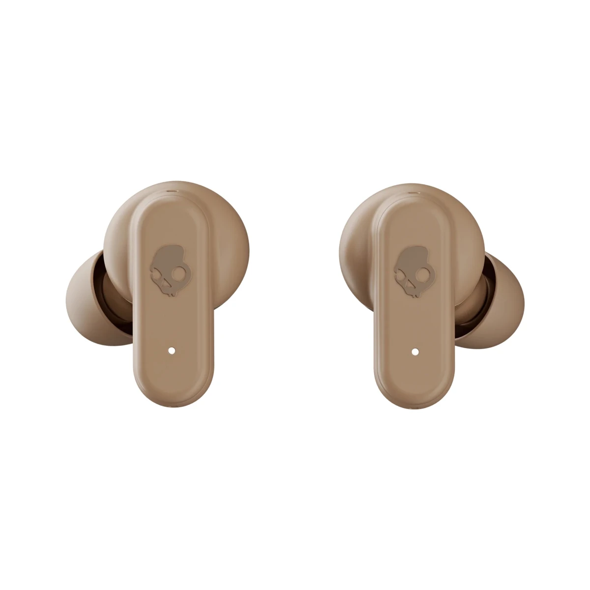 Skullcandy Dime Evo Wireless Earbuds, Bluetooth Headphones, Noise Isolating Fit, Up to 36 Hours Battery, Microphone for iPhone Android, Easy Carry with Clip-Anywhere Case - Primer