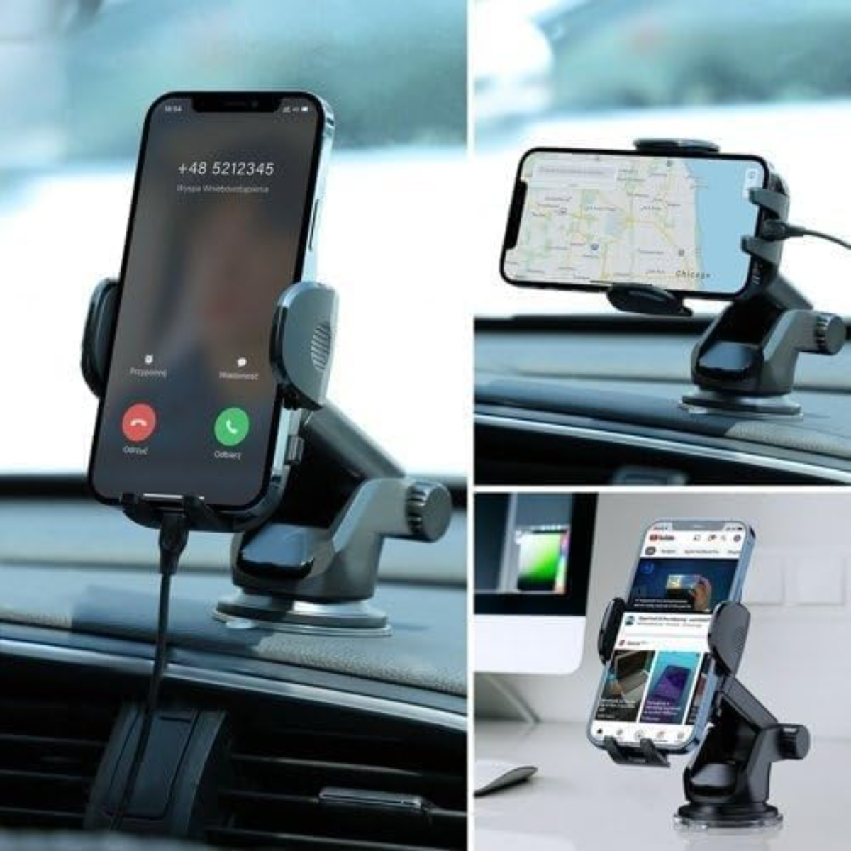 JOYROOM JR-ZS259 High Quality Mechanical Car Phone Mount Holder