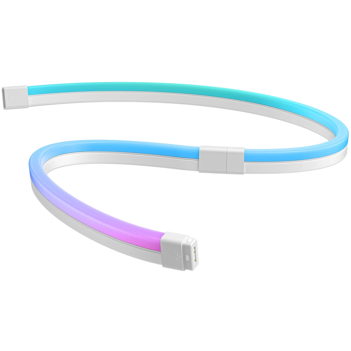 DeepCool EA080 ARGB Strip, 400 x 8 x 16 mm Light Strip Dimension, MB aRGB 3-PIN Port, SMD3535 Addressable RGB LED, Silicone + FPCB + ABS Material