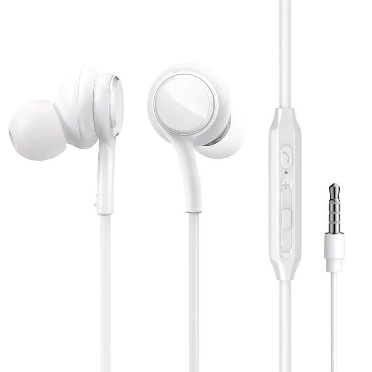 JOYROOM JR-EW02 3.5MM Wired Series In-Ear Wired Earbuds White/Black