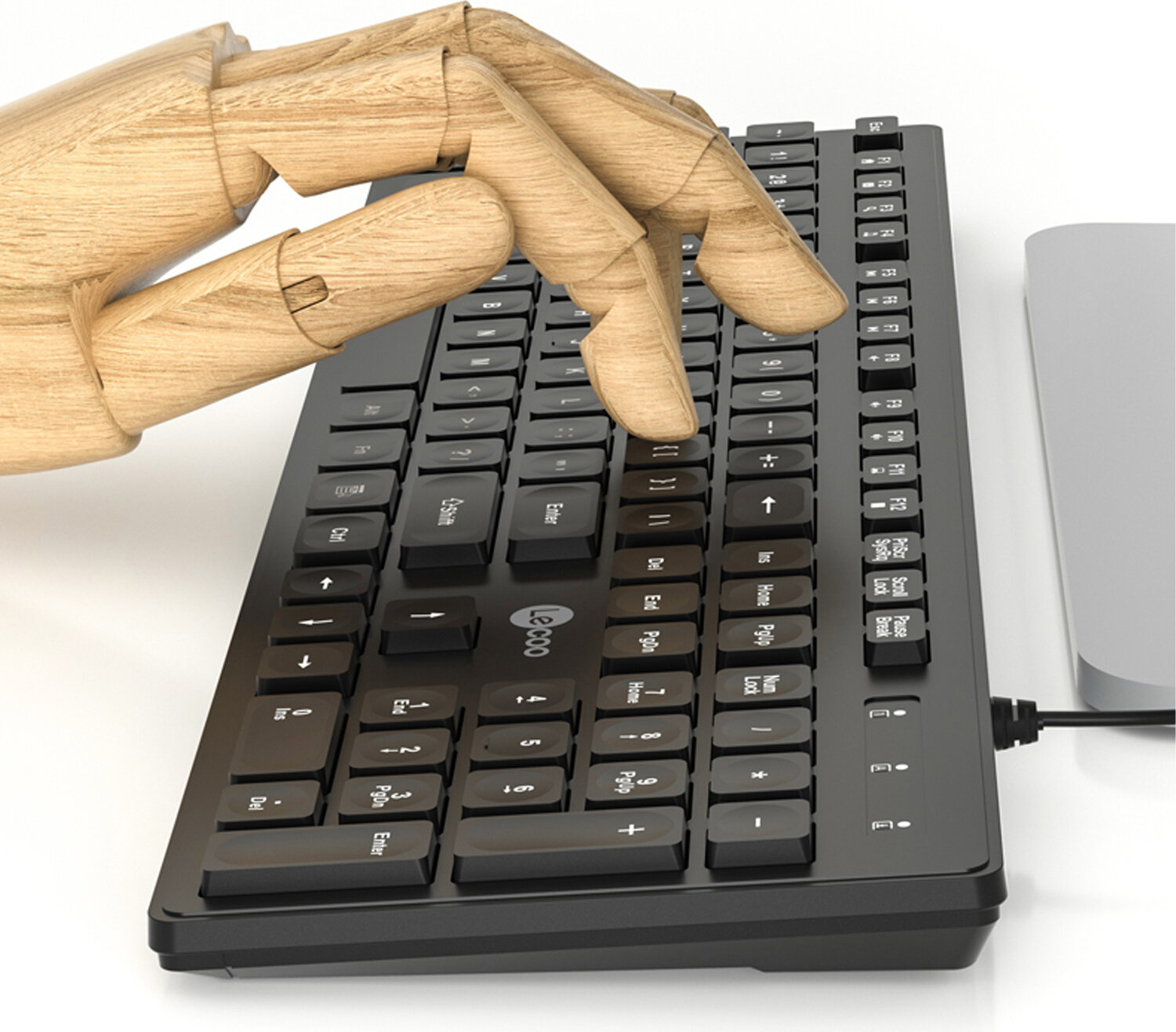Lenovo Lecoo KB102 USB Wired Keyboard