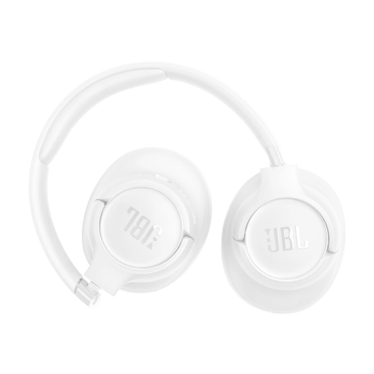 JBL Tune 730 BT Wireless Over-Ear Headphones with JBL Pure Bass Sound, Bluetooth 6.0, Foldable Design, Audio Cable, 76-Hour Battery Life and Google Fast Pair/Microsoft Swift Pair - White