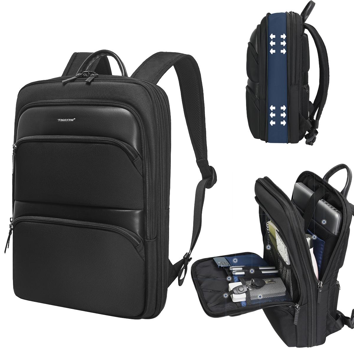 Laptop Backpacks: TIGERNU T-B9121 - Two Backpacks for One Price with 7cm Expansion Technology hover
