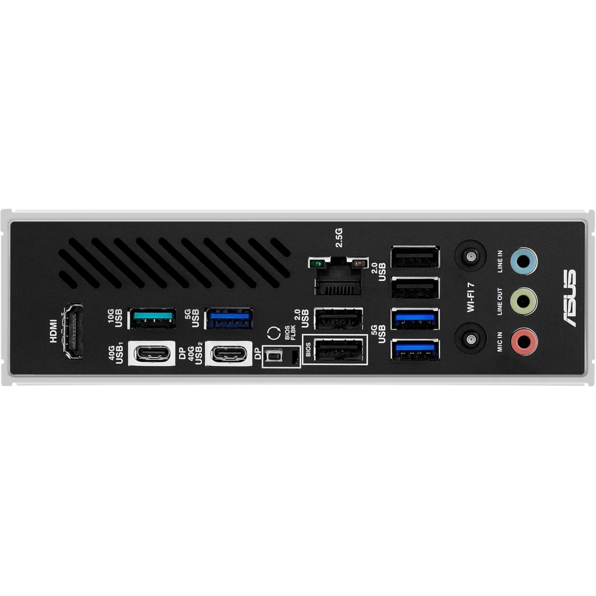 ASUS X870 MAX GAMING WIFI 7 AM5 ATX Motherboard, AMD X870 Chipset, 4x DDR5 DIMM Slots, Up to 256GB Max Memory, 1x PCIe 5.0 x16, 3x M.2 Slots, Wi-Fi 7 & Bluetooth v5.4