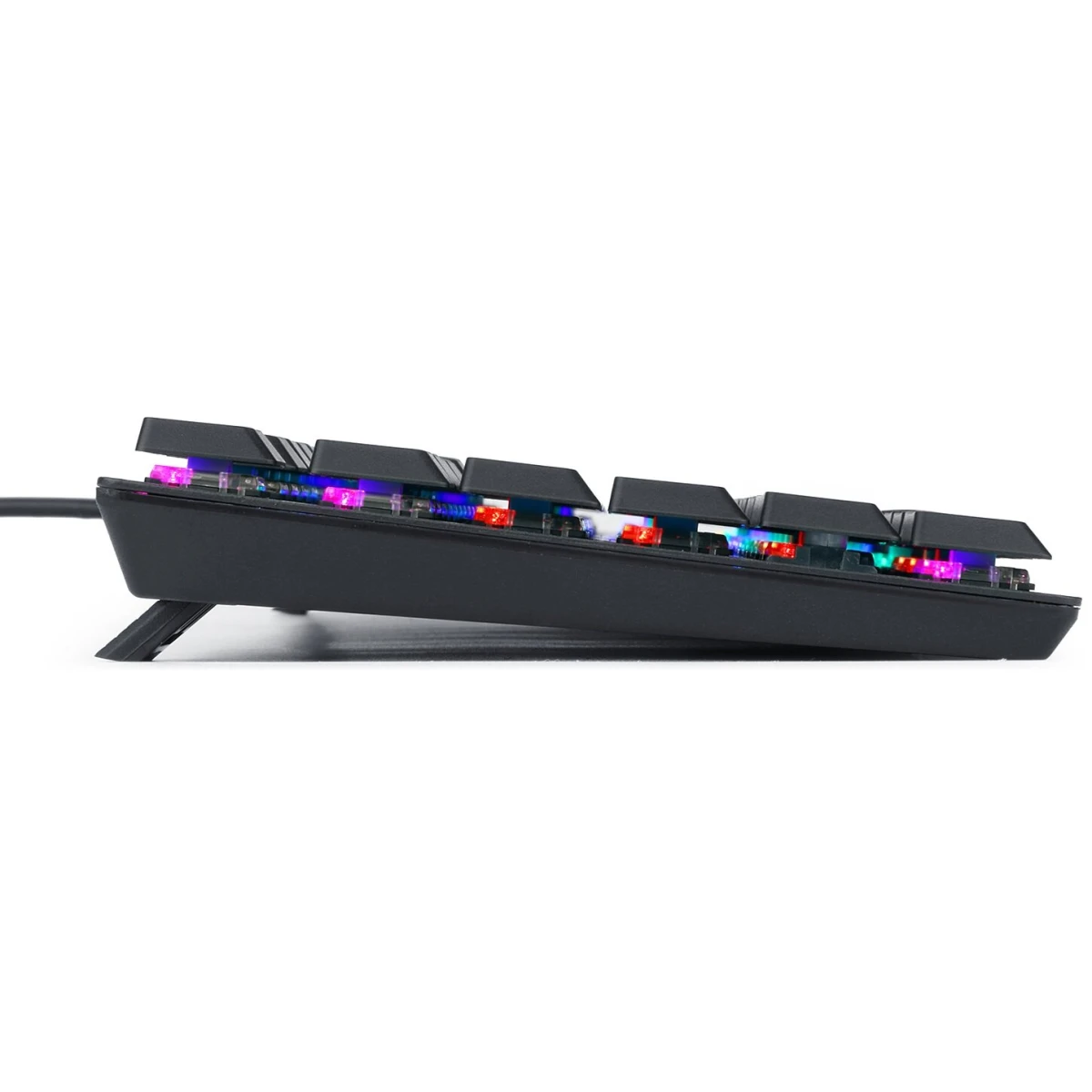 Redragon K607 APS RGB Super Slim TKL Wired Mechanical Gaming Keyboard - Black