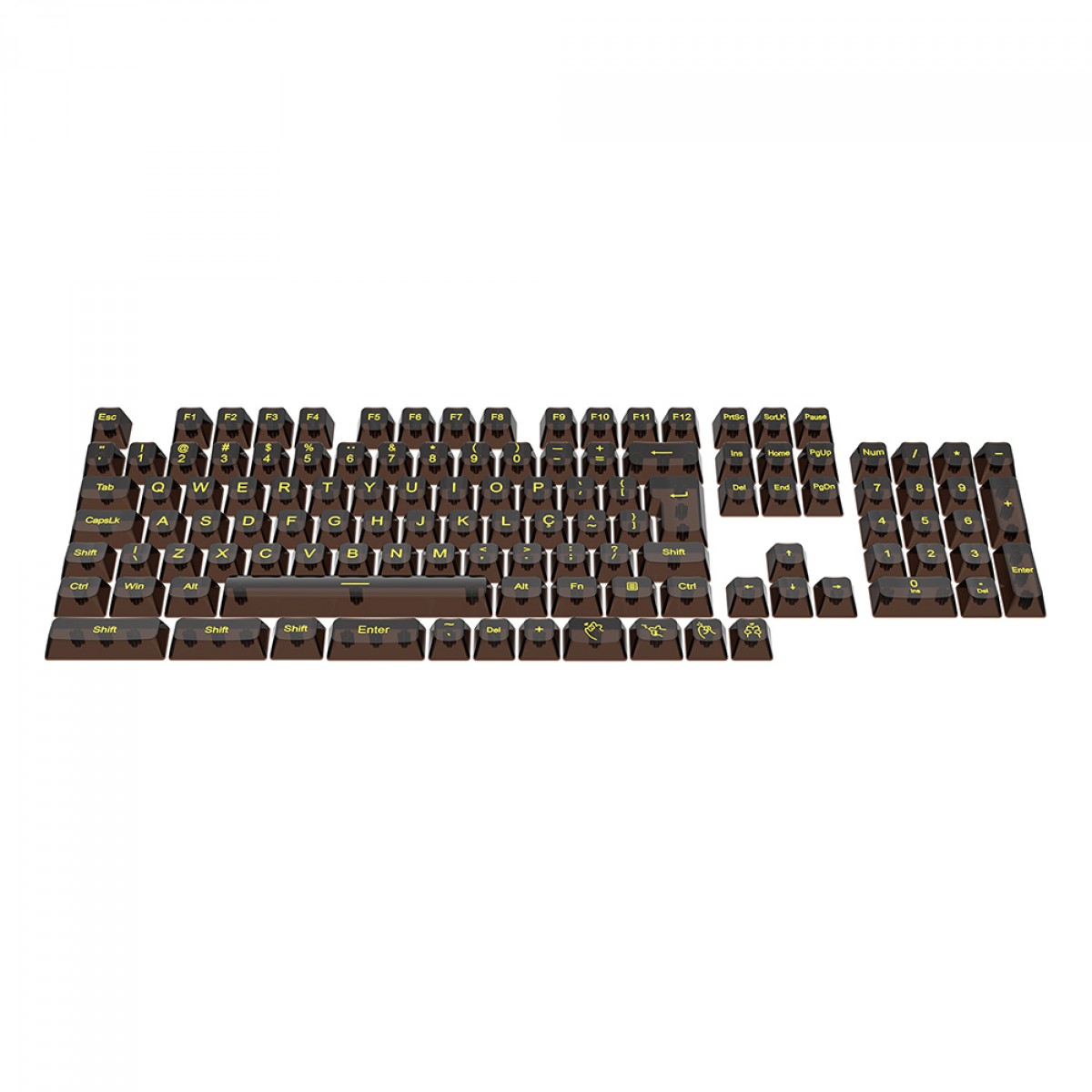 Redragon Crystal Keycap For Mechanical And Optical Keyboard 117 Key