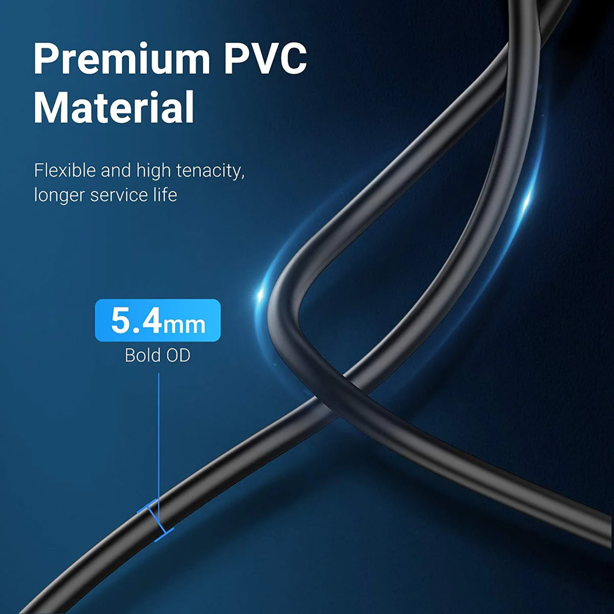 VENTION USB 3.0 Extension Cable 1M, USB Extender Male to Female Cable USB Extension Cord High Speed Compatible with Printer Keyboard Flash Drive Hard Drive Camera PlayStation Webcam Projector