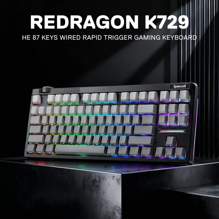 Redragon OTIIM MAGNETIC WIRED CONNECTION ULTRAMAG MAGNETIC SWITCH GAMING KEYBOARD hover
